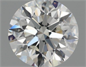 Diamante Natural 0.70 quilates, Redondo , Color H, claridad VVS1 y certificado GIA