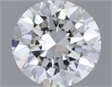 Diamante Natural 0.70 quilates, Redondo , Color H, claridad VVS1 y certificado GIA