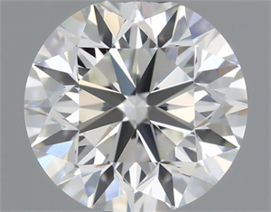 Picture of Natural Diamond 0.70 Carats, Round with Very Good Cut, J Color, VVS1 Clarity and Certified by GIA