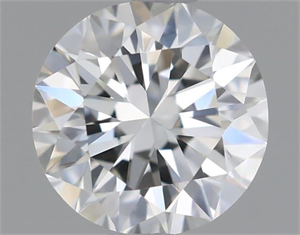 Picture of Natural Diamond 0.70 Carats, Round with Excellent Cut, H Color, VVS2 Clarity and Certified by GIA