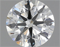 Natural Diamond 0.70 Carats, Round with Excellent Cut, I Color, VVS1 Clarity and Certified by GIA