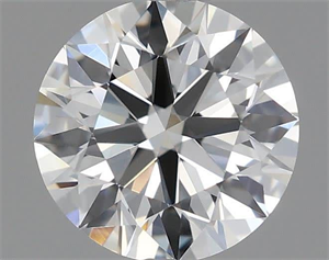 Picture of Natural Diamond 0.70 Carats, Round with Excellent Cut, I Color, VVS1 Clarity and Certified by GIA