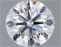 Diamante Natural 0.70 quilates, Redondo , Color I, claridad IF y certificado GIA
