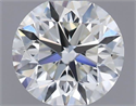 Natural Diamond 0.70 Carats, Round with Very Good Cut, J Color, VVS2 Clarity and Certified by GIA