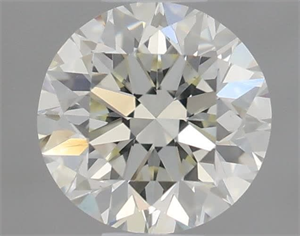 Foto Diamante Natural 0.70 quilates, Redondo , Color L, claridad VS1 y certificado GIA de