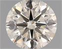 Natural Diamond 0.70 Carats, Round with Excellent Cut, M Color, VVS1 Clarity and Certified by GIA