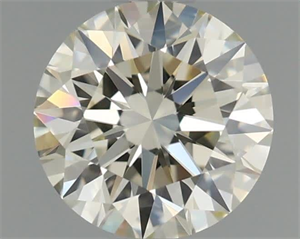 Picture of Natural Diamond 0.70 Carats, Round with Excellent Cut, M Color, VVS1 Clarity and Certified by GIA