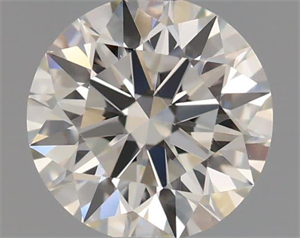 Picture of Natural Diamond 0.71 Carats, Round with Excellent Cut, K Color, VVS1 Clarity and Certified by GIA