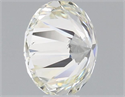 Natural Diamond 0.72 Carats, Round with Excellent Cut, K Color, VS2 Clarity and Certified by GIA
