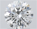 Diamante Natural 1.52 quilates, Redondo , Color H, claridad VS2 y certificado GIA