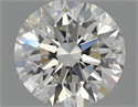 Diamante Natural 0.73 quilates, Redondo , Color I, claridad VVS1 y certificado GIA