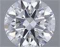 Natural Diamond 0.51 Carats, Round with Excellent Cut, D Color, SI1 Clarity and Certified by GIA