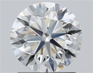 Foto Diamante Natural 1.50 quilates, Redondo , Color I, claridad SI1 y certificado GIA de