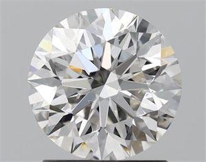 Foto Diamante Natural 1.50 quilates, Redondo , Color H, claridad SI1 y certificado GIA de