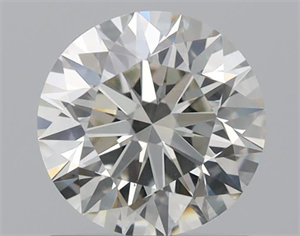 Picture of Natural Diamond 1.12 Carats, Round with Excellent Cut, J Color, VS2 Clarity and Certified by GIA