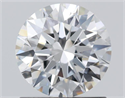 Diamante Natural 1.03 quilates, Redondo , Color D, claridad VS2 y certificado GIA