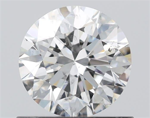 Picture of Natural Diamond 0.70 Carats, Round with Excellent Cut, G Color, SI2 Clarity and Certified by GIA