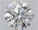 Natural Diamond 0.70 Carats, Round with Excellent Cut, I Color, VS2 Clarity and Certified by GIA