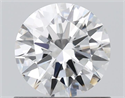 Natural Diamond 0.70 Carats, Round with Excellent Cut, F Color, VS1 Clarity and Certified by GIA