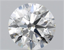 Natural Diamond 0.70 Carats, Round with Excellent Cut, I Color, VS1 Clarity and Certified by GIA