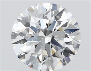 Picture of Natural Diamond 1.00 Carats, Round with Excellent Cut, H Color, SI1 Clarity and Certified by GIA