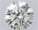 Natural Diamond 0.92 Carats, Round with Very Good Cut, L Color, SI1 Clarity and Certified by GIA
