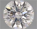Natural Diamond 0.50 Carats, Round with Excellent Cut, H Color, VVS1 Clarity and Certified by GIA