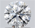 Natural Diamond 0.90 Carats, Round with Very Good Cut, G Color, VS2 Clarity and Certified by GIA
