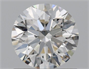 Natural Diamond 0.90 Carats, Round with Excellent Cut, J Color, VS1 Clarity and Certified by GIA