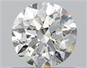 Diamante Natural 0.90 quilates, Redondo , Color K, claridad SI1 y certificado GIA