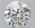 Natural Diamond 0.81 Carats, Round with Excellent Cut, F Color, SI2 Clarity and Certified by GIA