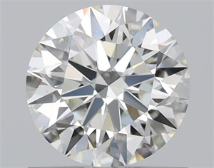 Picture of Natural Diamond 0.80 Carats, Round with Excellent Cut, J Color, VS2 Clarity and Certified by GIA