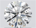 Natural Diamond 0.80 Carats, Round with Excellent Cut, I Color, SI1 Clarity and Certified by GIA