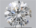 Natural Diamond 0.74 Carats, Round with Excellent Cut, H Color, VS1 Clarity and Certified by GIA