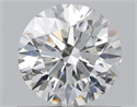 Natural Diamond 0.73 Carats, Round with Excellent Cut, F Color, SI2 Clarity and Certified by GIA