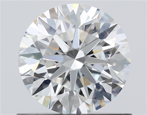 Picture of Natural Diamond 0.72 Carats, Round with Excellent Cut, F Color, SI1 Clarity and Certified by GIA