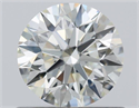 Natural Diamond 0.71 Carats, Round with Very Good Cut, K Color, VS1 Clarity and Certified by GIA