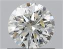 Natural Diamond 0.71 Carats, Round with Excellent Cut, L Color, VS1 Clarity and Certified by GIA