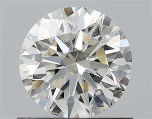 Picture of Natural Diamond 0.71 Carats, Round with Excellent Cut, L Color, VS1 Clarity and Certified by GIA