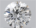 Natural Diamond 0.71 Carats, Round with Excellent Cut, G Color, SI2 Clarity and Certified by GIA