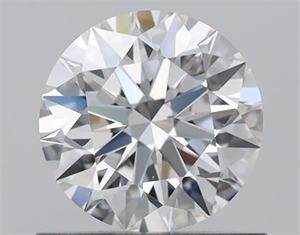 Picture of Natural Diamond 0.71 Carats, Round with Excellent Cut, G Color, VS2 Clarity and Certified by GIA