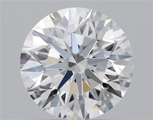 Foto Diamante Natural 0.71 quilates, Redondo , Color F, claridad SI1 y certificado GIA de