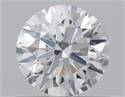 Natural Diamond 0.71 Carats, Round with Excellent Cut, F Color, SI2 Clarity and Certified by GIA