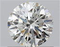 Natural Diamond 0.71 Carats, Round with Excellent Cut, K Color, VS1 Clarity and Certified by GIA