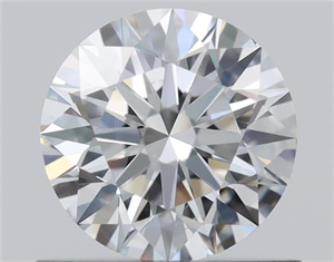 Picture of Natural Diamond 0.70 Carats, Round with Very Good Cut, F Color, VS2 Clarity and Certified by GIA