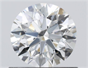 Diamante Natural 0.70 quilates, Redondo , Color H, claridad VS2 y certificado GIA