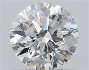 Picture of Natural Diamond 0.70 Carats, Round with Excellent Cut, G Color, VVS2 Clarity and Certified by GIA