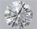 Natural Diamond 0.70 Carats, Round with Very Good Cut, H Color, SI1 Clarity and Certified by GIA
