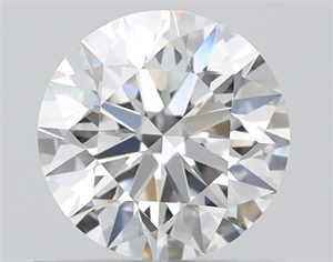 Picture of Natural Diamond 0.70 Carats, Round with Excellent Cut, G Color, VVS2 Clarity and Certified by GIA