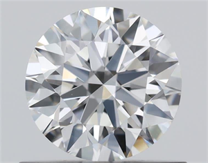 Foto Diamante Natural 0.63 quilates, Redondo , Color F, claridad VVS2 y certificado GIA de